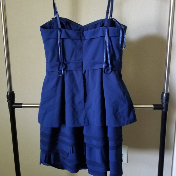 BCBGMaxAzria Blue Party Dress - Picture 4 of 7